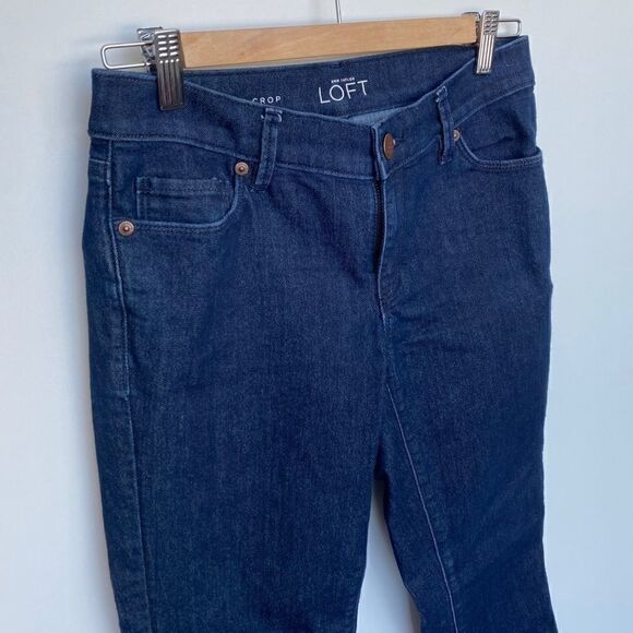 Ann Taylor Loft Modern Kick Crop Jeans - Picture 3 of 6